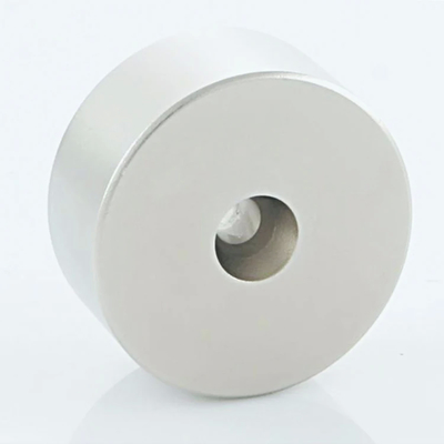 Magnet Neodymium yang disesuaikan dengan Flux Nickel Coating Operating Temperature 80C-250C