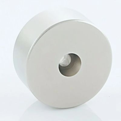 kualitas Magnet Neodymium yang disesuaikan dengan Flux Nickel Coating Operating Temperature 80C-250C pabrik