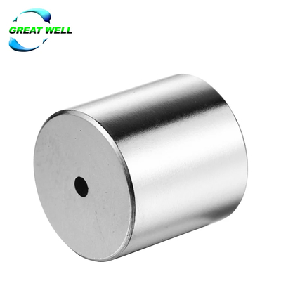 Densitas 7.5g/cm3 Neodymium Arc Permanent Magnets Magnet Anisotropic Disesuaikan