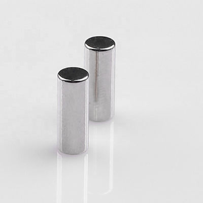 kualitas N40 Cylindrical Coated Neodymium Magnet Permanen Untuk Sains pabrik