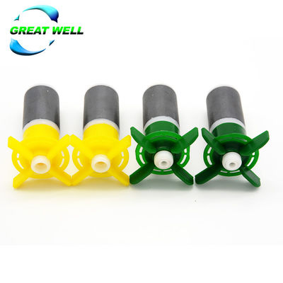kualitas Magnet Permanen Ferit Industri Drive Super 12 Impeller Magnet SGS pabrik