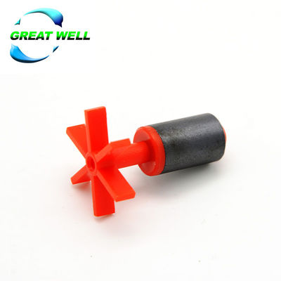kualitas 12X20 Ferit Magnet Permanen Motor Rotor Bahan Injeksi Dibentuk pabrik