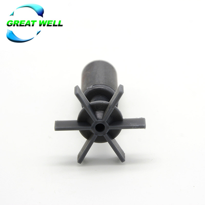 Injeksi Rotor 8 Tiang Magnet, 20-500 Derajat Magnet Ferit Bulat