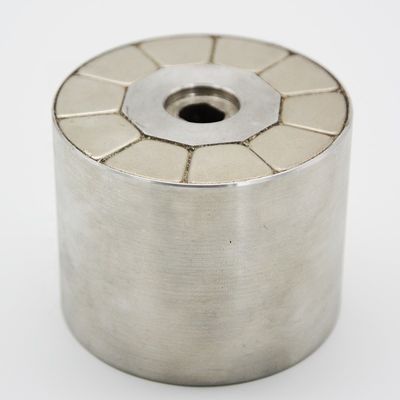 kualitas Multipoles Custom Industrial Magnet Gear, NiCuNi 50d Ndfeb Magnetic Assembly pabrik