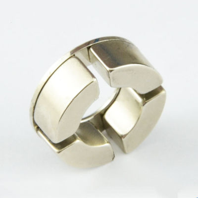 Neodymium Magnet Permanen Perakitan Magnet Rotor Disc Ring