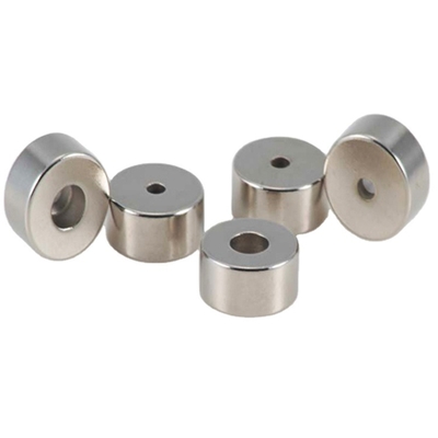 Harga yang pantas Neodymium Magnet M5 Counterbore 25x4mm Round Perforated Industrial on line